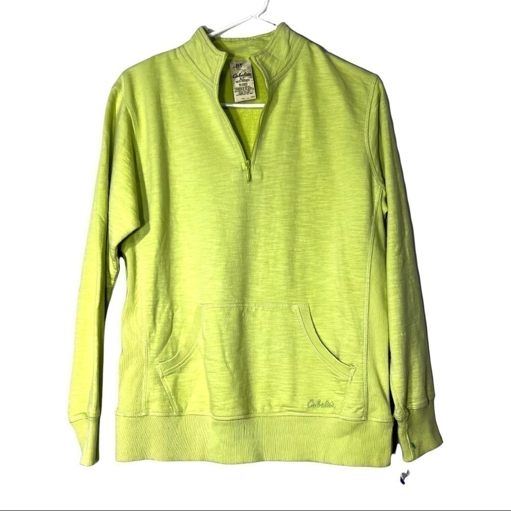 Cabela Half Zip Pullover Sweater S/P